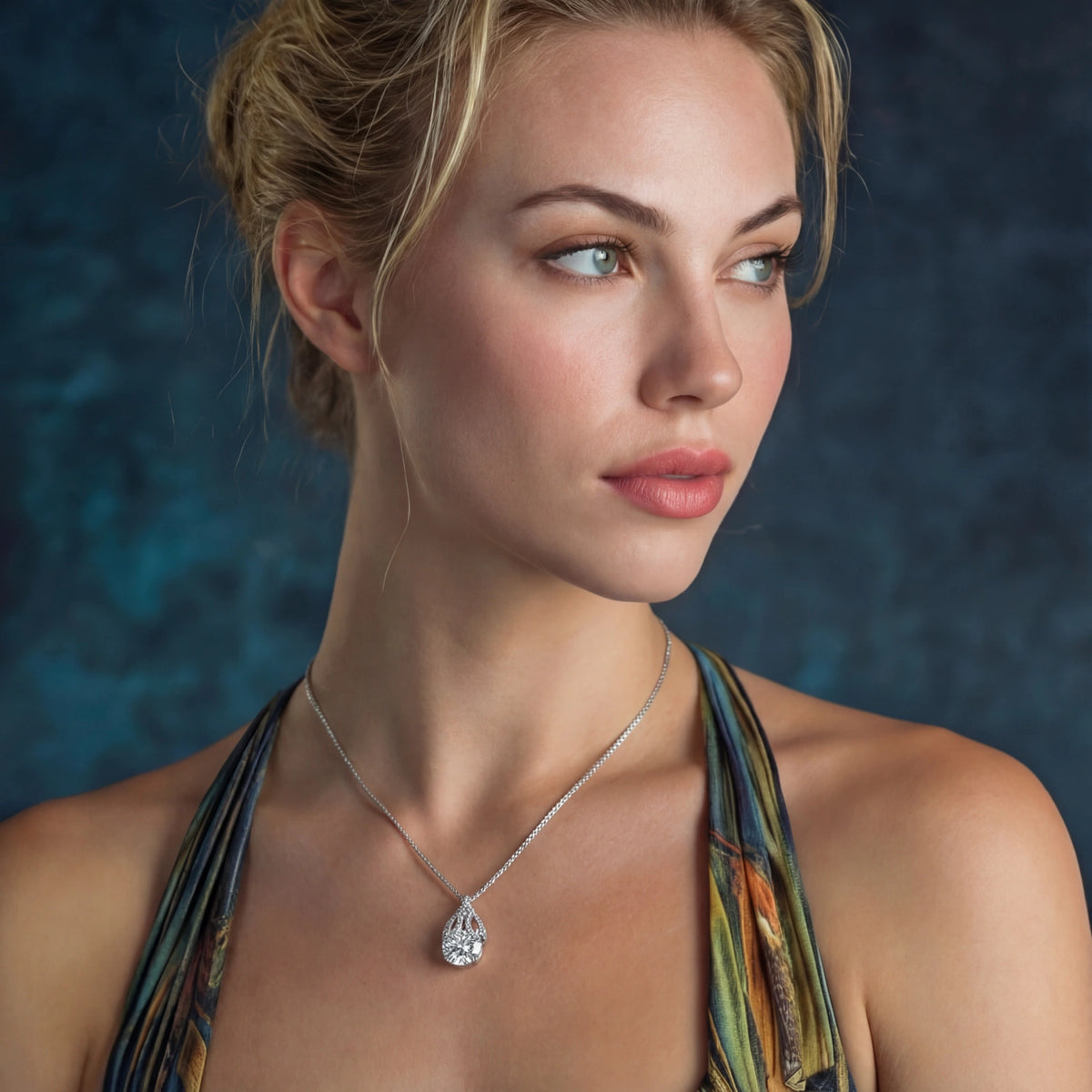 Teardrop Brilliance Necklace