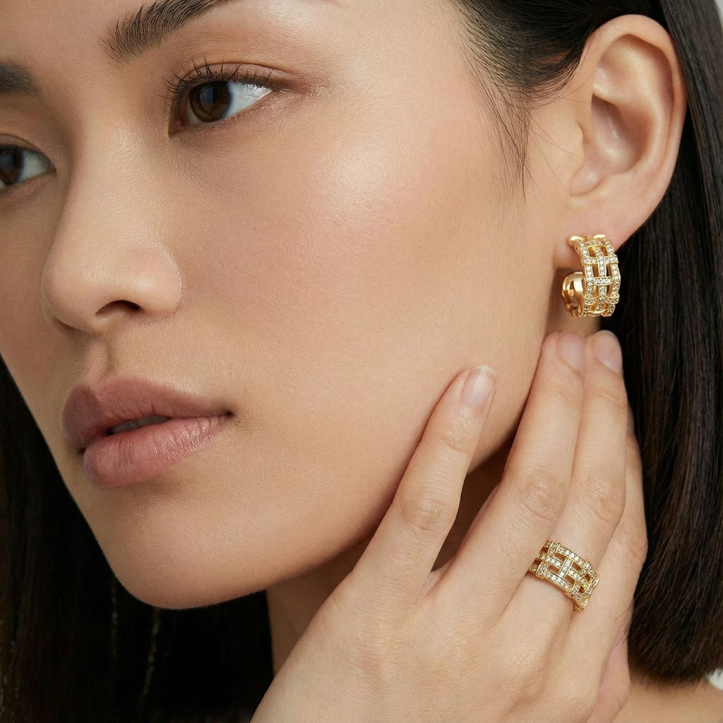 Lattice Dreams Hoops by Yspera