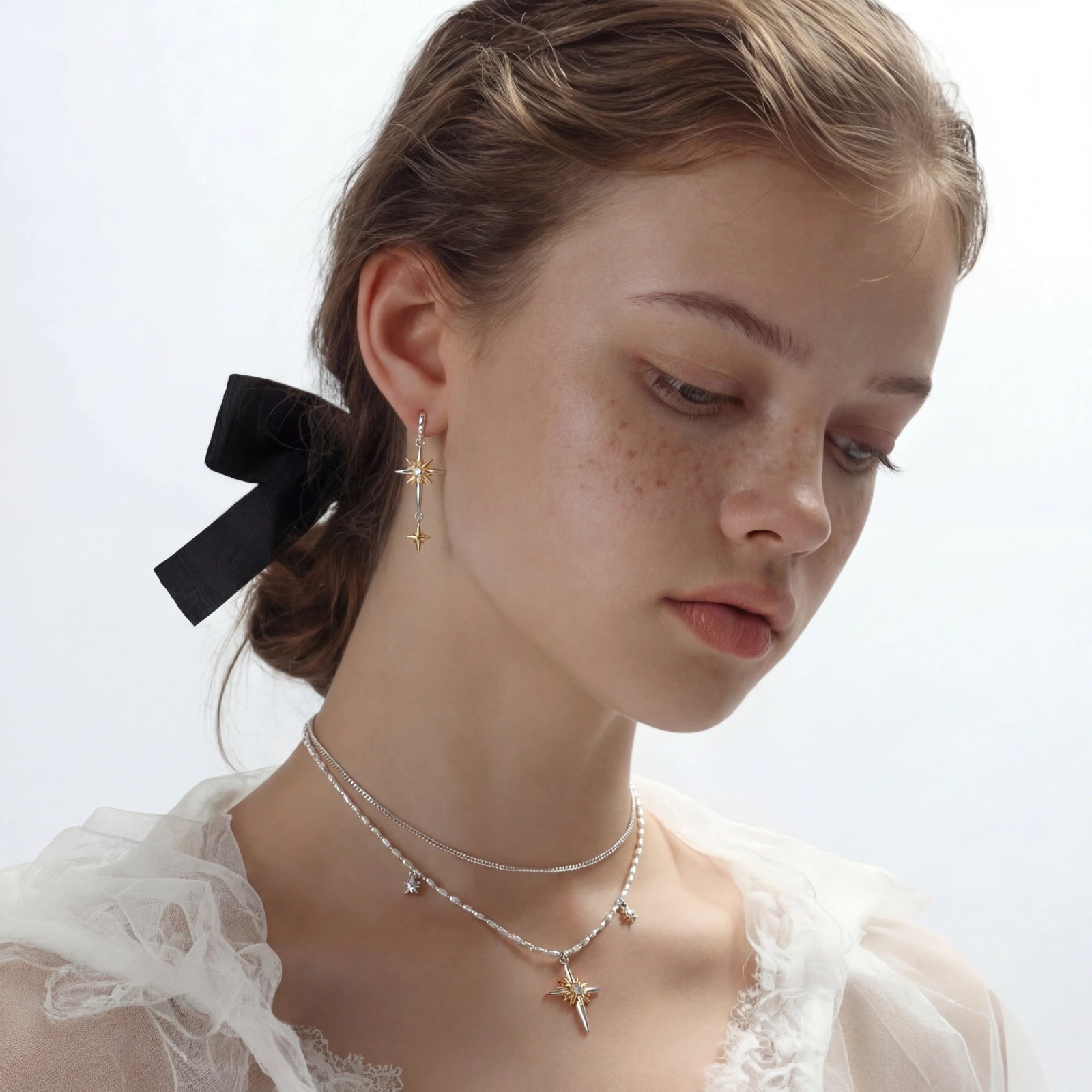 Celestial Cross Layered Set